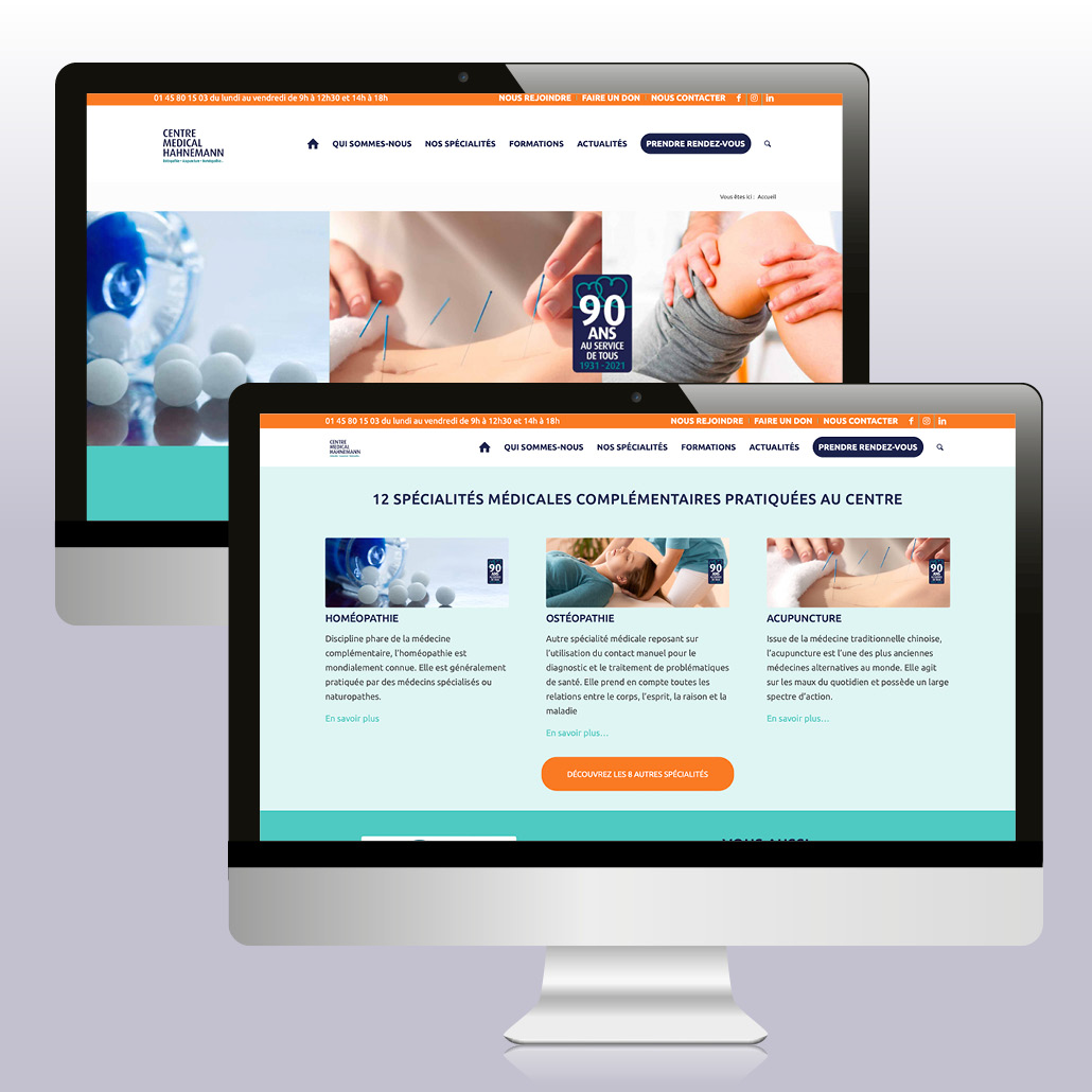leadleader-centre medical hanhemann-agences de communication sante