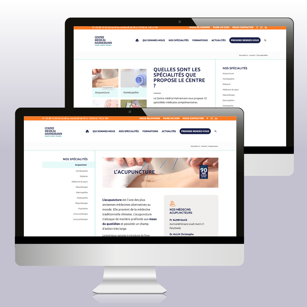 leadleader-centre medical hanhemann-agences de communication sante