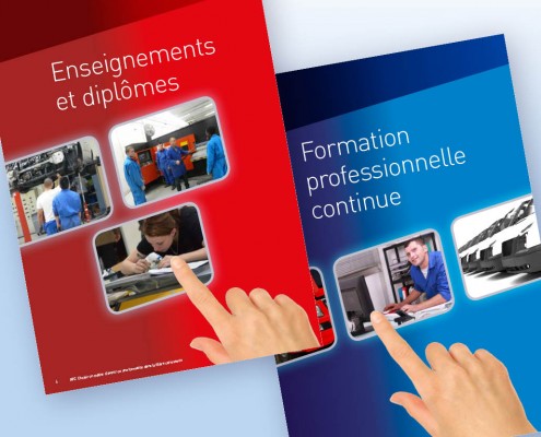 stratégie de communication agence marquante FFC formation brochures